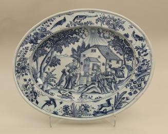 Dish with the story of Elijah